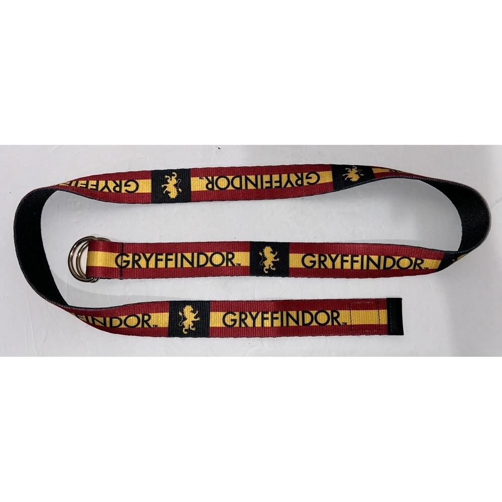 Harry Potter Gryffindor House Unisex Belt Loop‎ Buckle Red Gold Ron Weasley